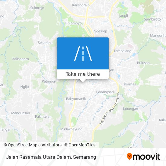 Jalan Rasamala Utara Dalam map