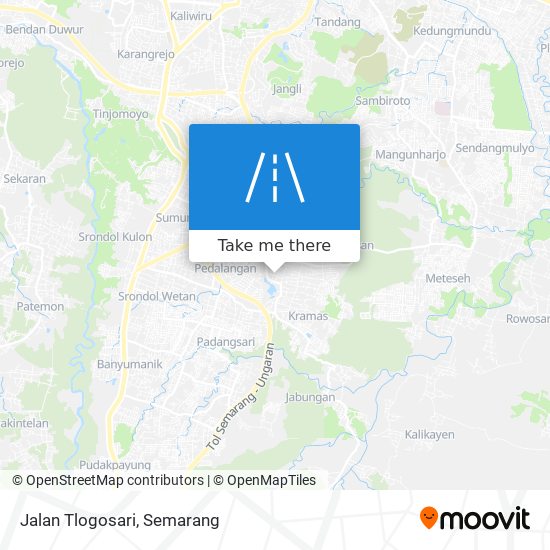 Jalan Tlogosari map