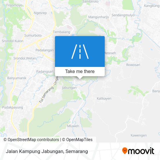 Jalan Kampung Jabungan map