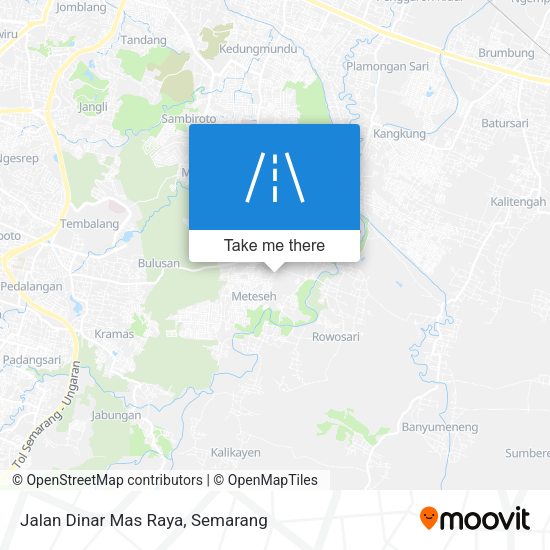 Jalan Dinar Mas Raya map