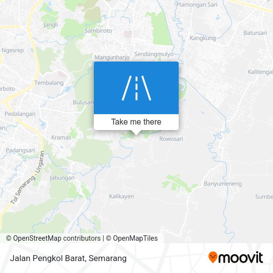 Jalan Pengkol Barat map