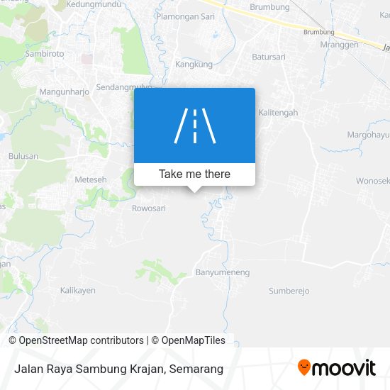 Jalan Raya Sambung Krajan map