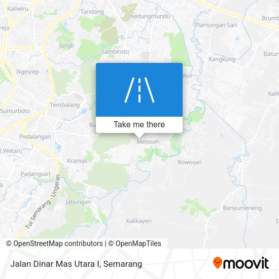 Jalan Dinar Mas Utara I map