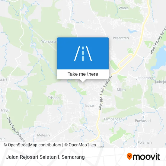 Jalan Rejosari Selatan I map