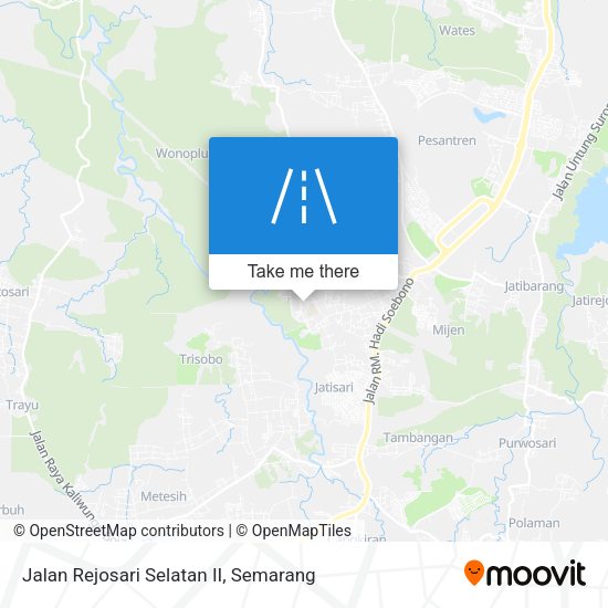 Jalan Rejosari Selatan II map