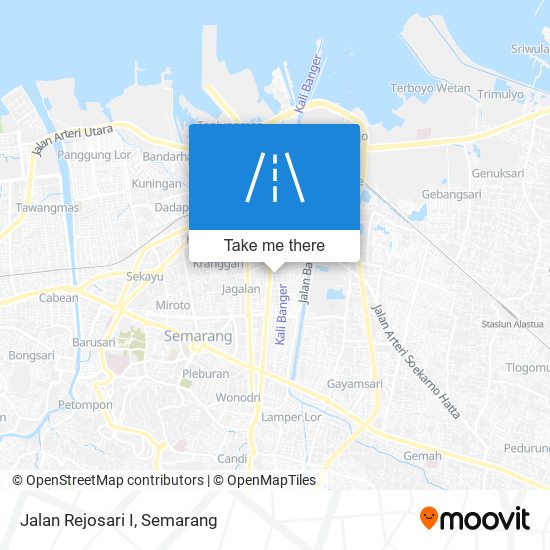 Jalan Rejosari I map