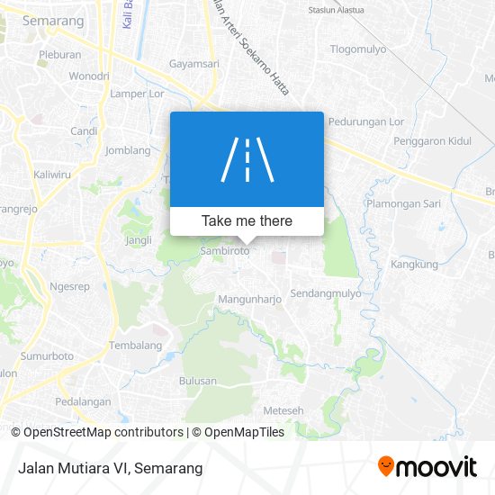 Jalan Mutiara VI map