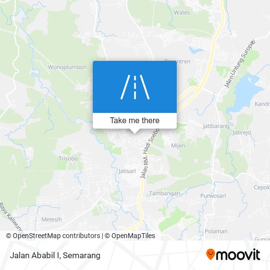 Jalan Ababil I map