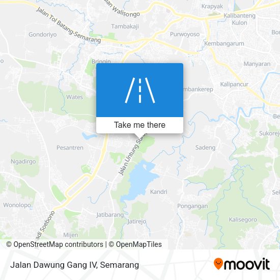 Jalan Dawung Gang IV map