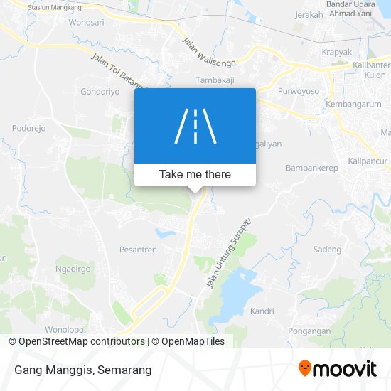 Gang Manggis map