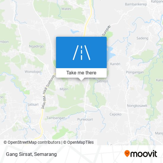 Gang Sirsat map
