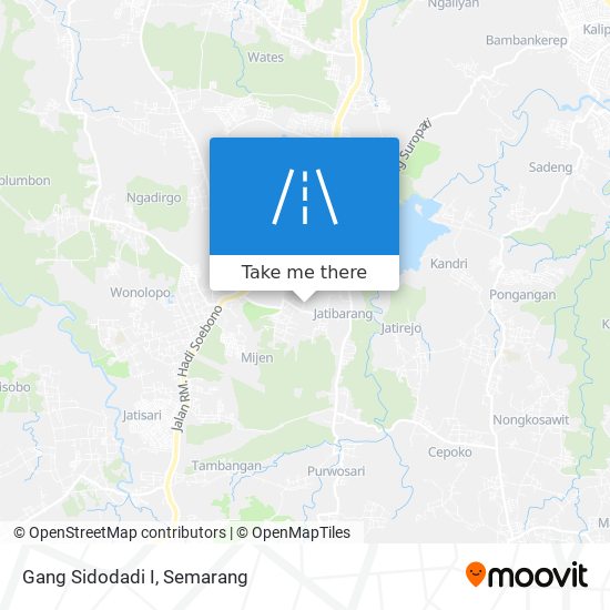 Gang Sidodadi I map