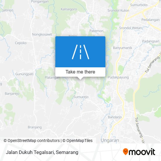 Jalan Dukuh Tegalsari map