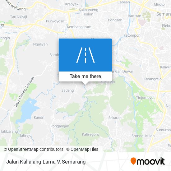 Jalan Kalialang Lama V map