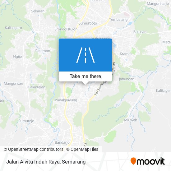 Jalan Alvita Indah Raya map