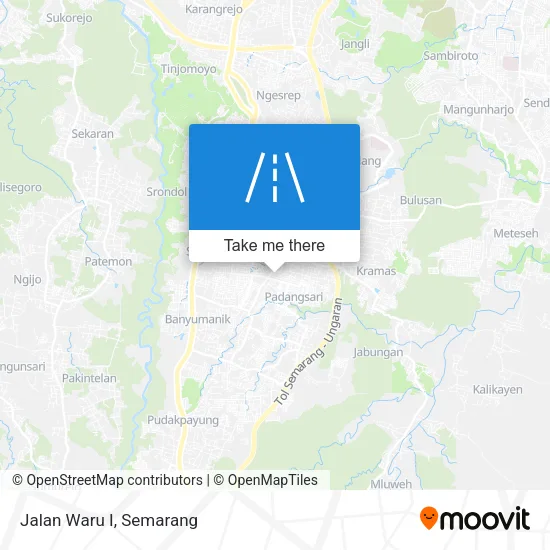 Jalan Waru I map