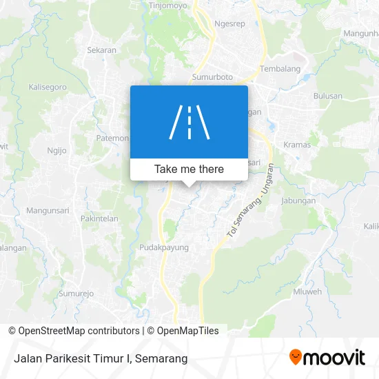 Jalan Parikesit Timur I map