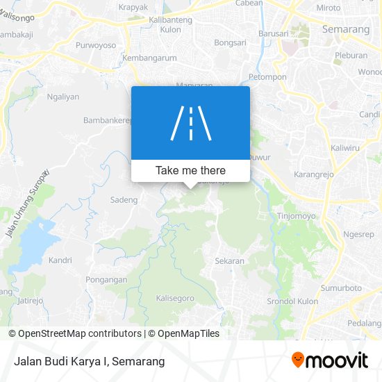 Jalan Budi Karya I map