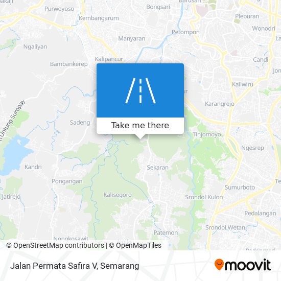 Jalan Permata Safira V map