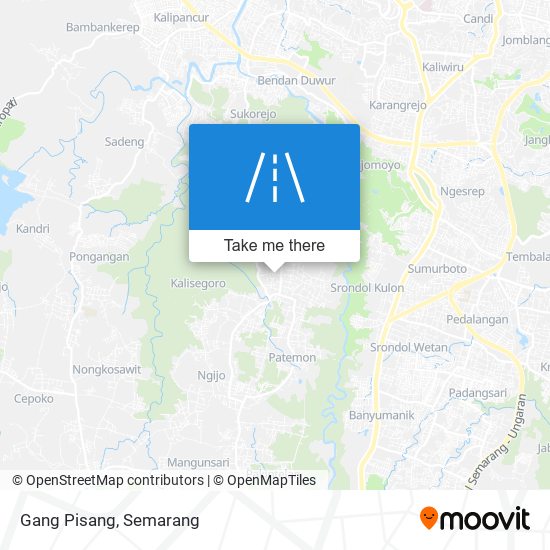 Gang Pisang map