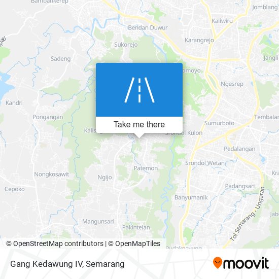 Gang Kedawung IV map