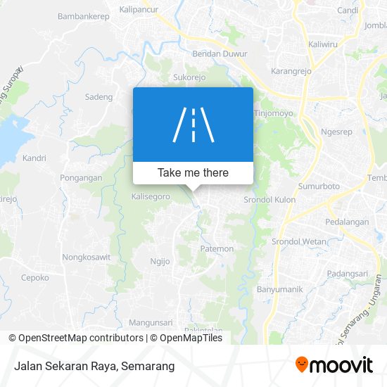 Jalan Sekaran Raya map