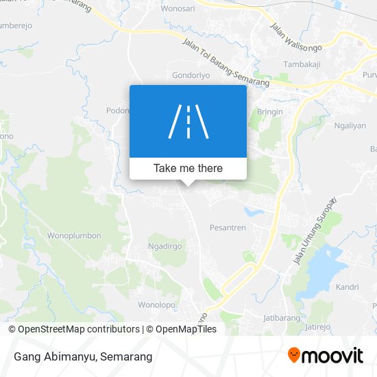 Gang Abimanyu map