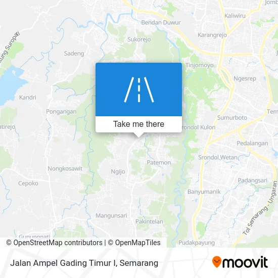 Jalan Ampel Gading Timur I map