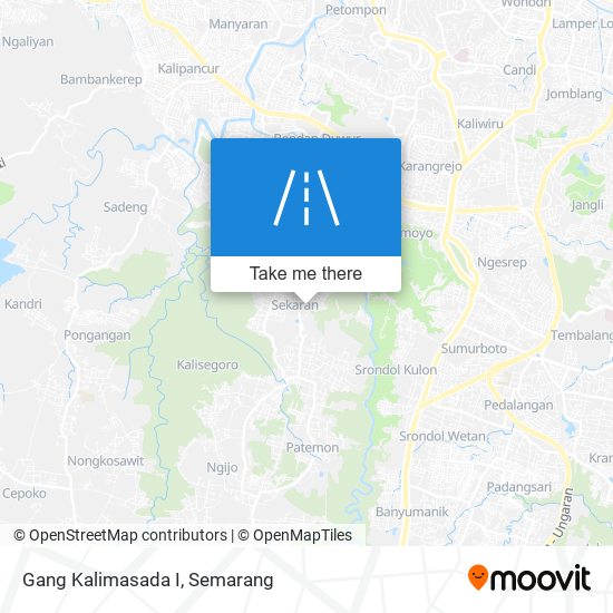 Gang Kalimasada I map