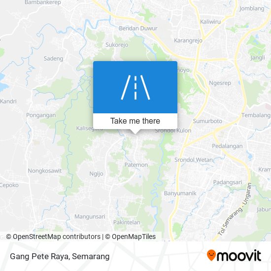 Gang Pete Raya map