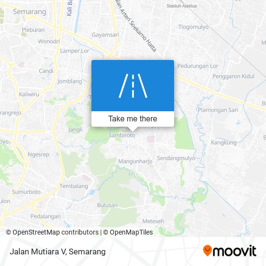 Jalan Mutiara V map