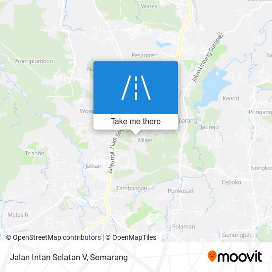 Jalan Intan Selatan V map