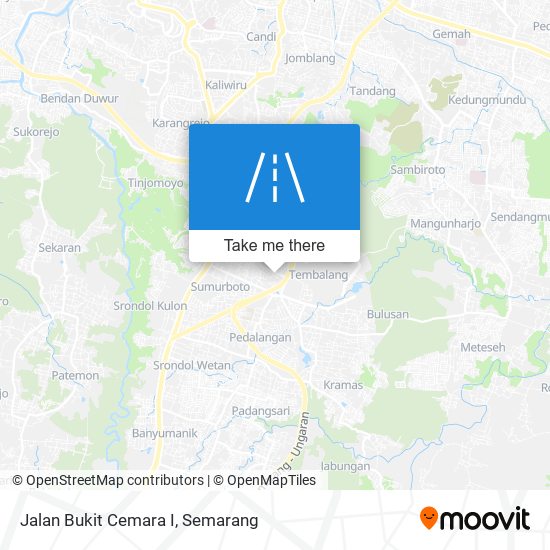 Jalan Bukit Cemara I map