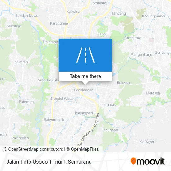 Jalan Tirto Usodo Timur I map