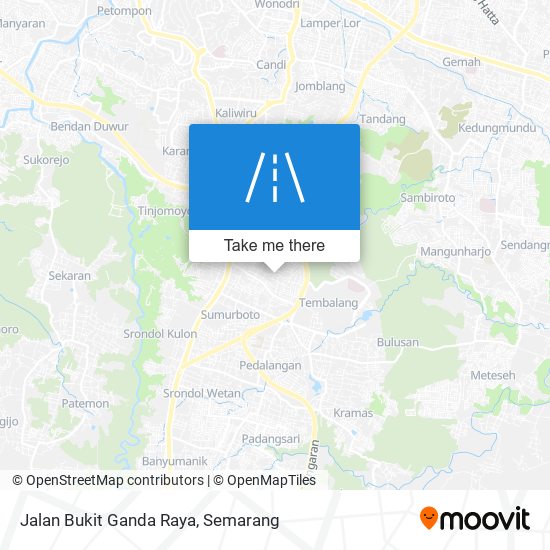Jalan Bukit Ganda Raya map