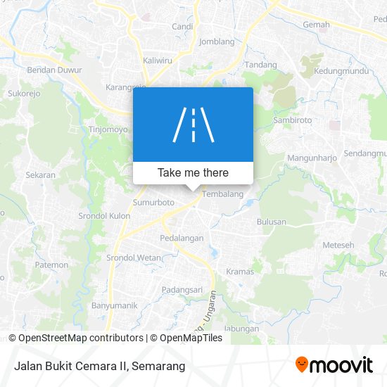 Jalan Bukit Cemara II map