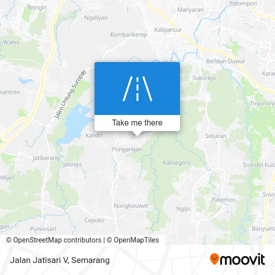 Jalan Jatisari V map