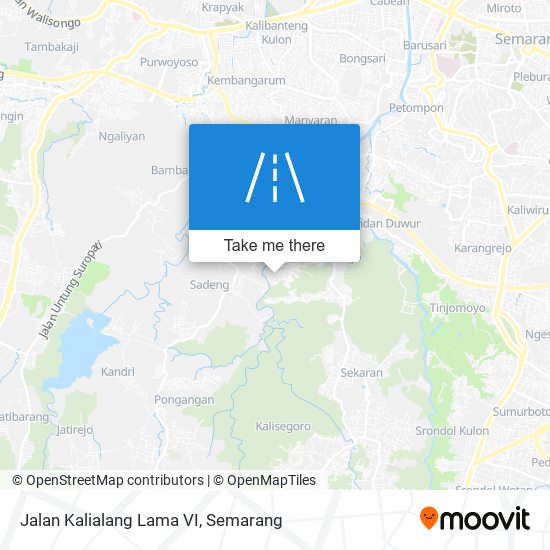 Jalan Kalialang Lama VI map