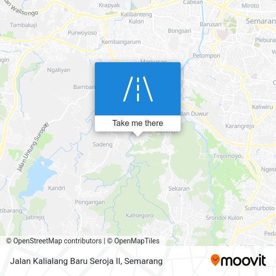 Jalan Kalialang Baru Seroja II map