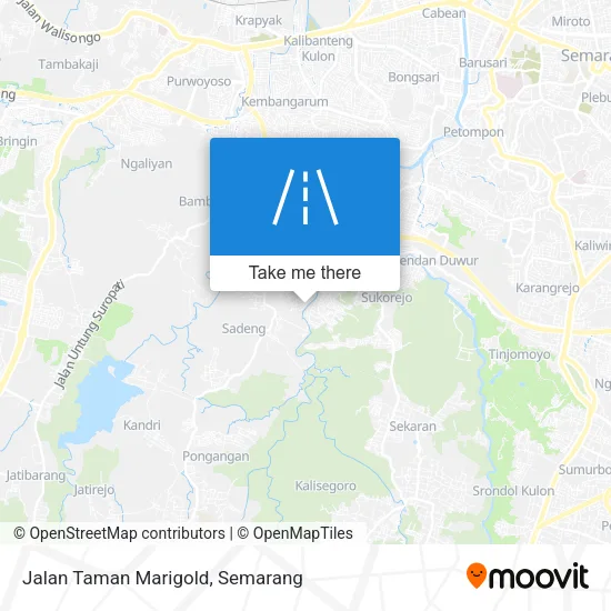 Jalan Taman Marigold map
