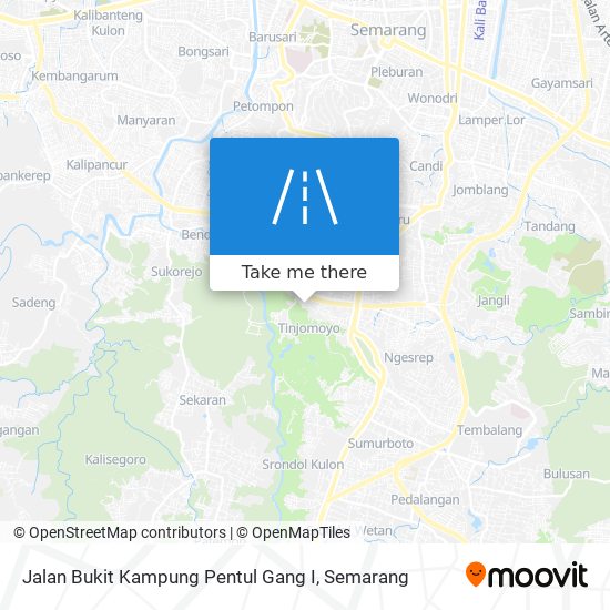 Jalan Bukit Kampung Pentul Gang I map