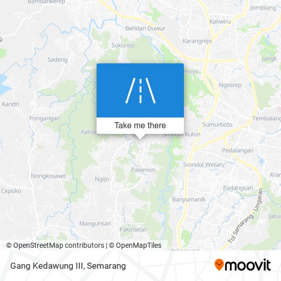Gang Kedawung III map