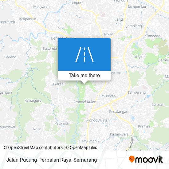 Jalan Pucung Perbalan Raya map