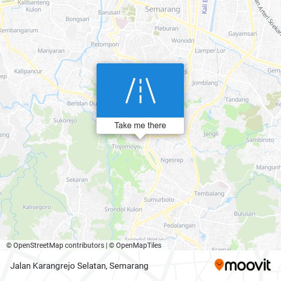 Jalan Karangrejo Selatan map