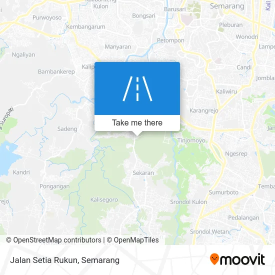 Jalan Setia Rukun map