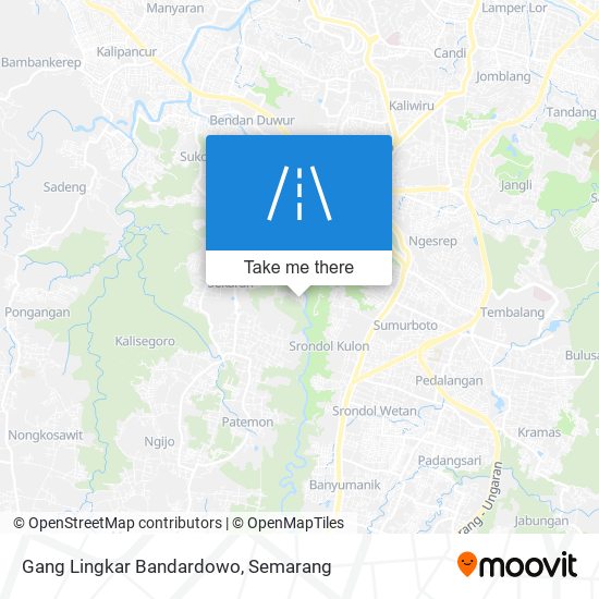 Gang Lingkar Bandardowo map