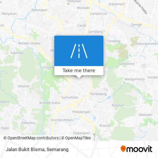Jalan Bukit Bisma map