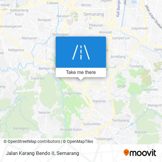 Jalan Karang Bendo II map