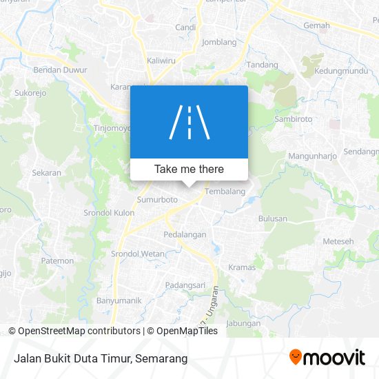 Jalan Bukit Duta Timur map