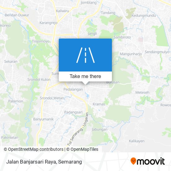 Jalan Banjarsari Raya map